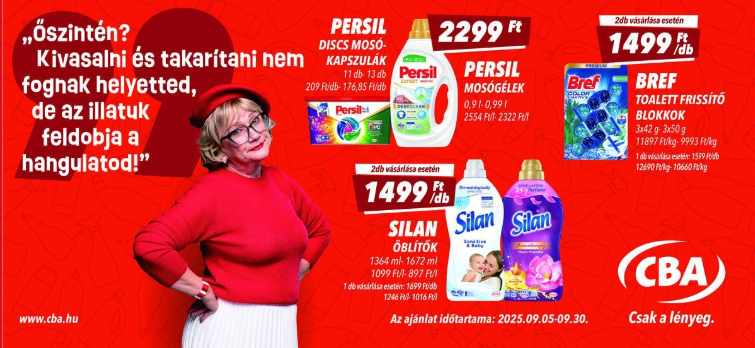 cba - CBA akciós újság, érvényes 09.05. - 09.30. - page: 2
