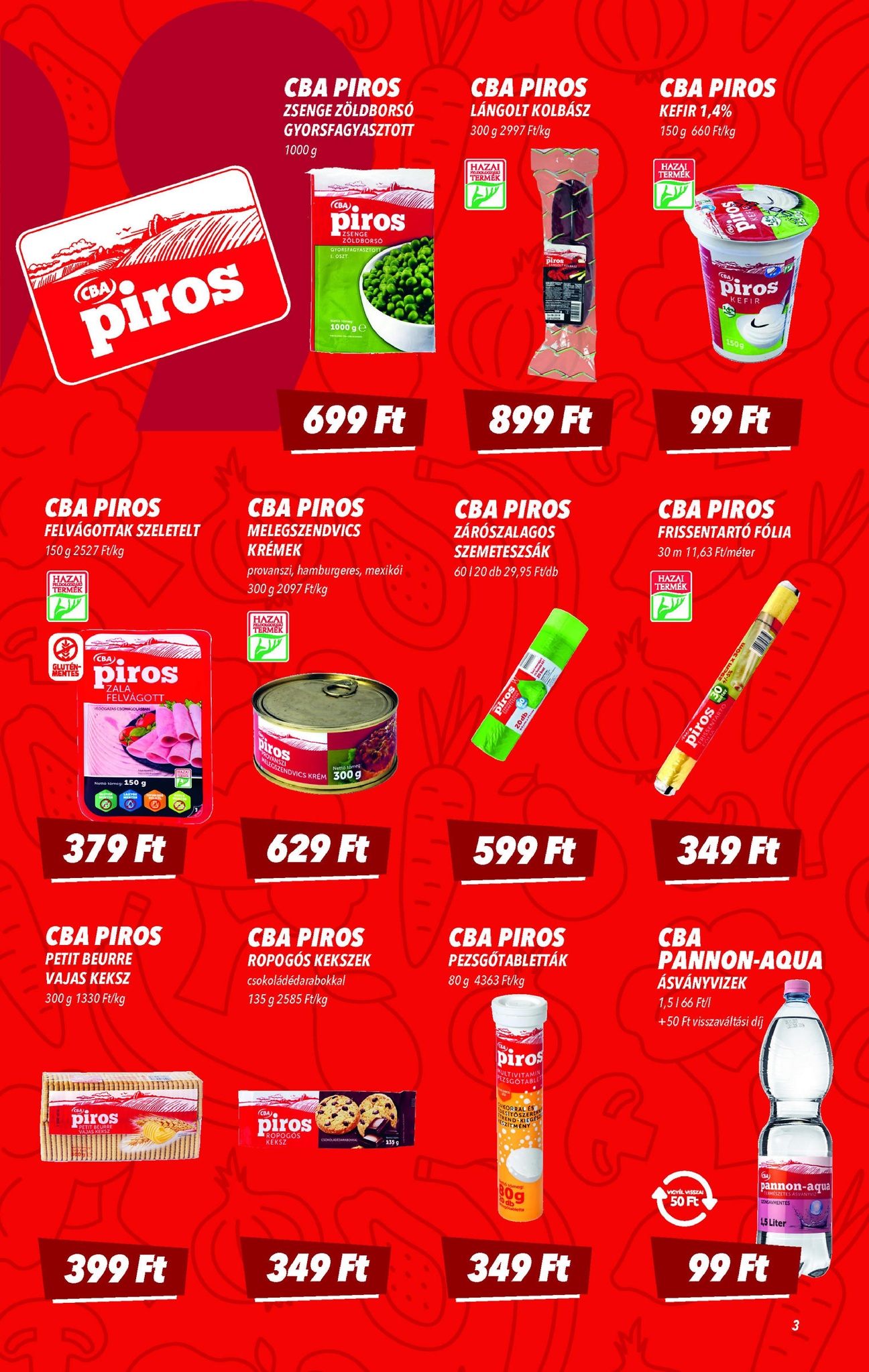 cba - CBA akciós újság, érvényes 09.18. - 09.24. - page: 3