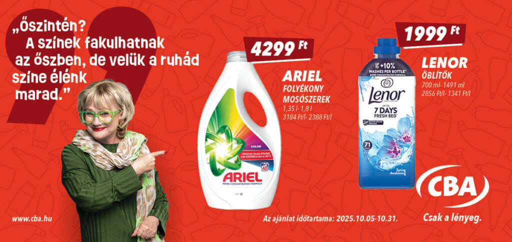 cba - CBA akciós újság, érvényes 10.05. - 10.31.