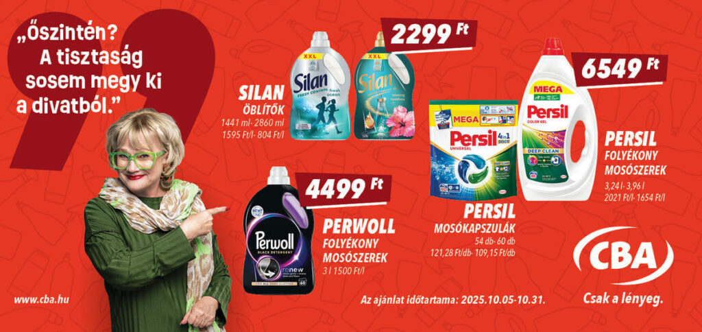 cba - CBA akciós újság, érvényes 10.05. - 10.31. - page: 4