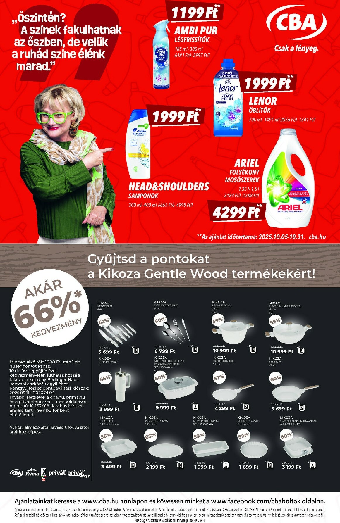 cba - CBA akciós újság, érvényes 10.16. - 10.26. - page: 8