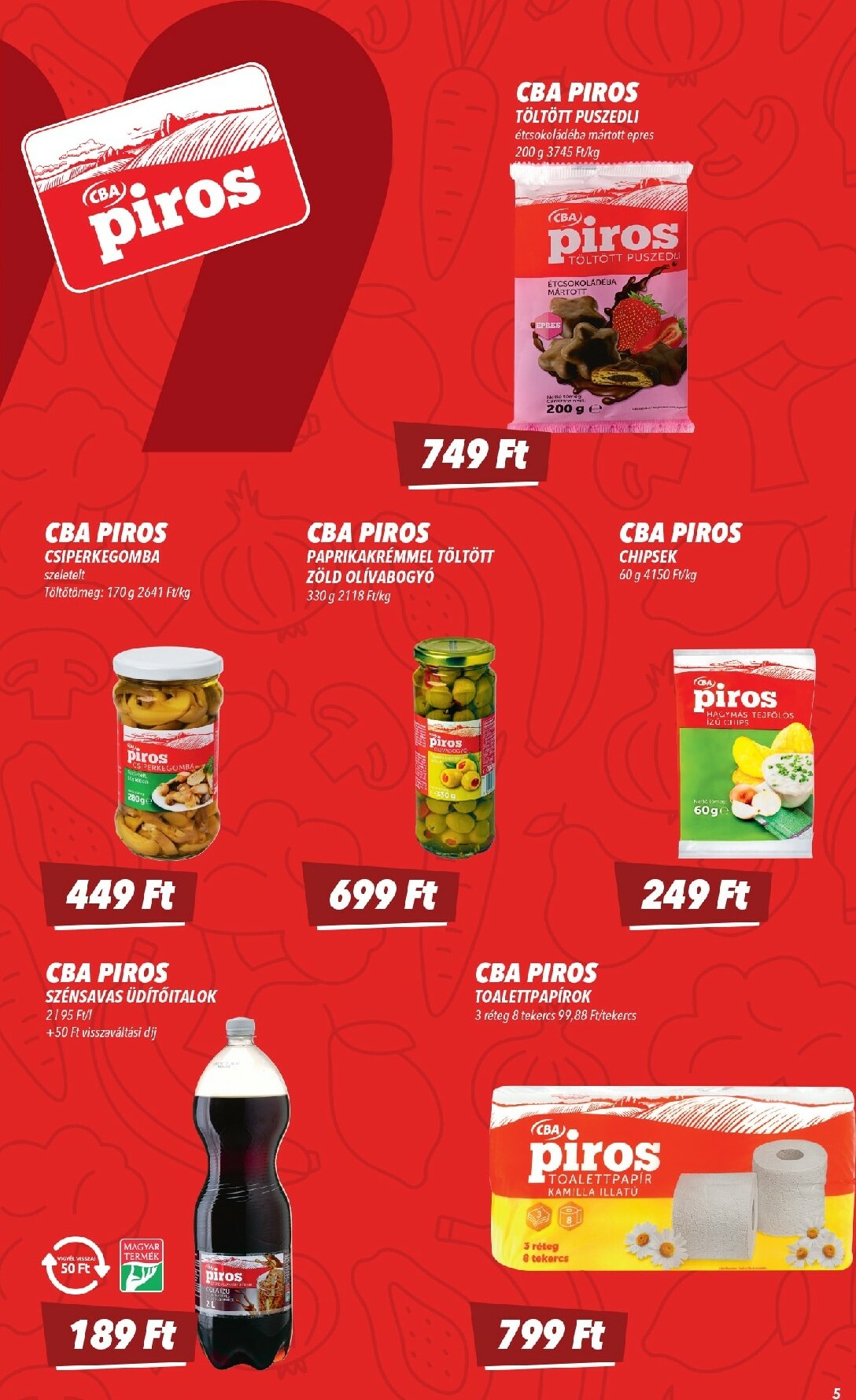 cba - CBA akciós újság, érvényes 2026.02.19. - 2026.02.25. - page: 5