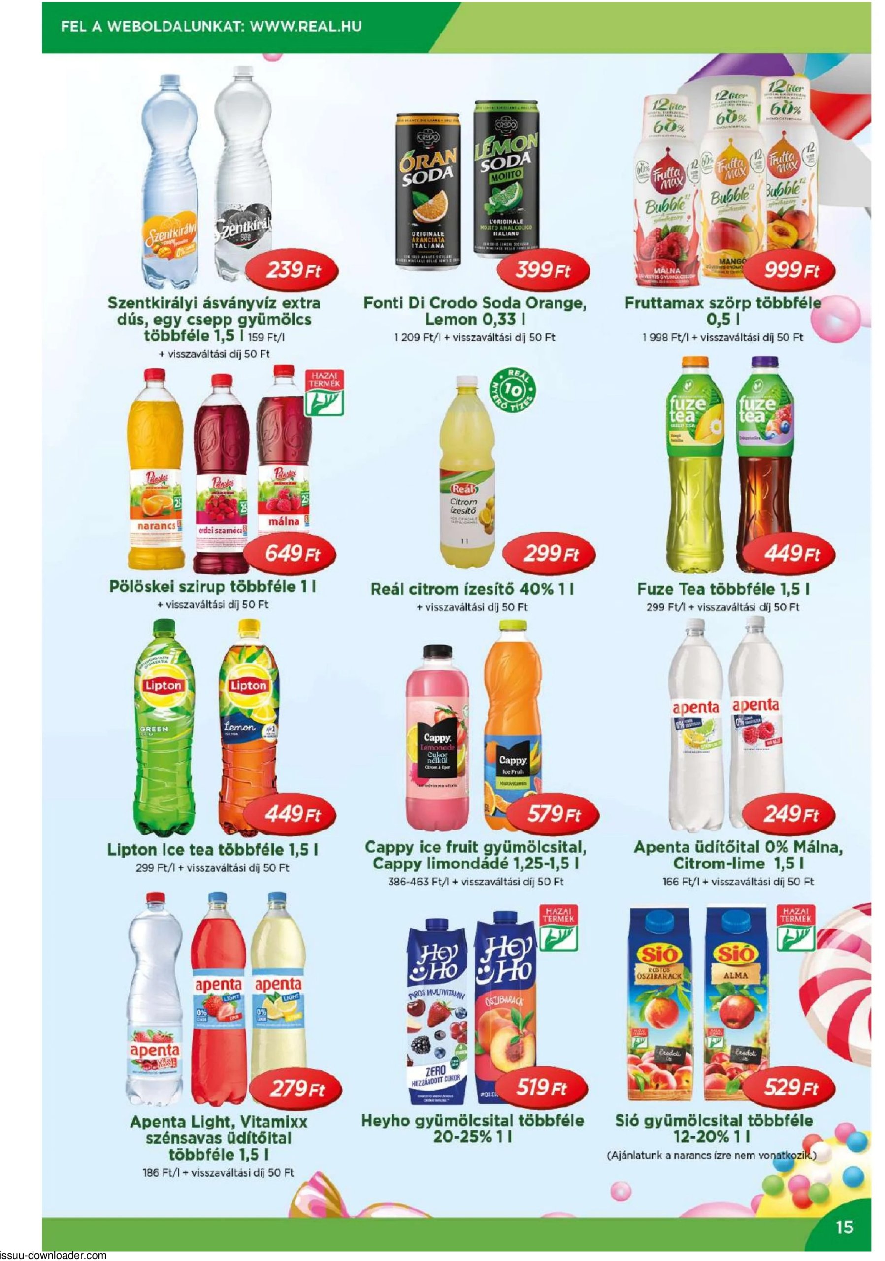 real - Reál akciós újság, érvényes 05.07. - 05.18. - page: 15
