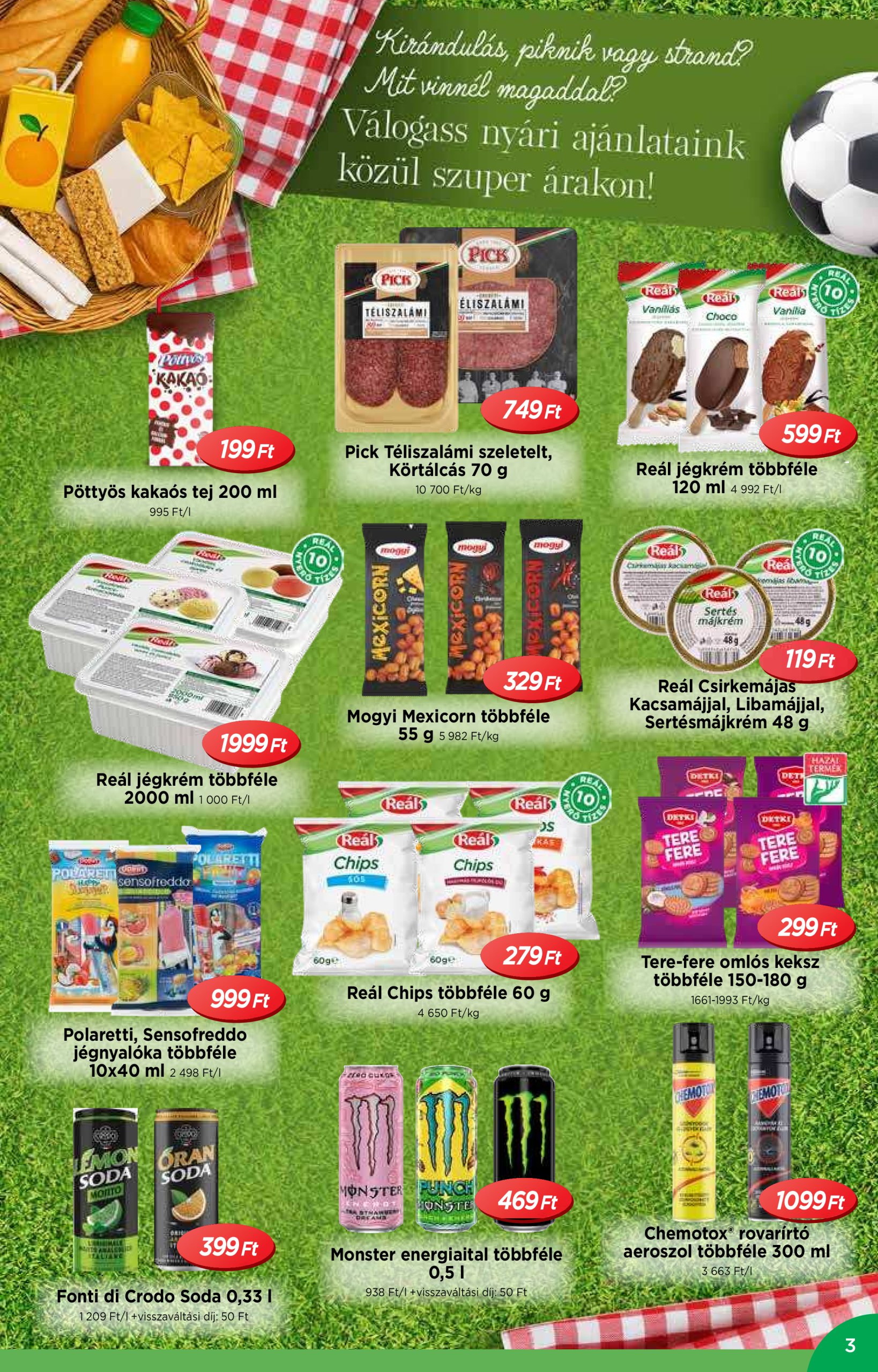 real - Reál akciós újság, érvényes 06.04. - 06.15. - page: 3