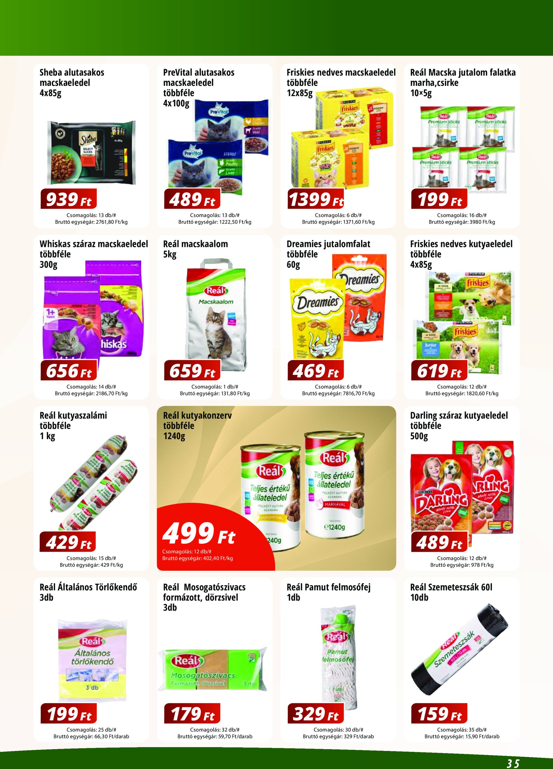 real - Reál - Nagyker Újság akciós újság, érvényes 06.02. - 06.29. - page: 35