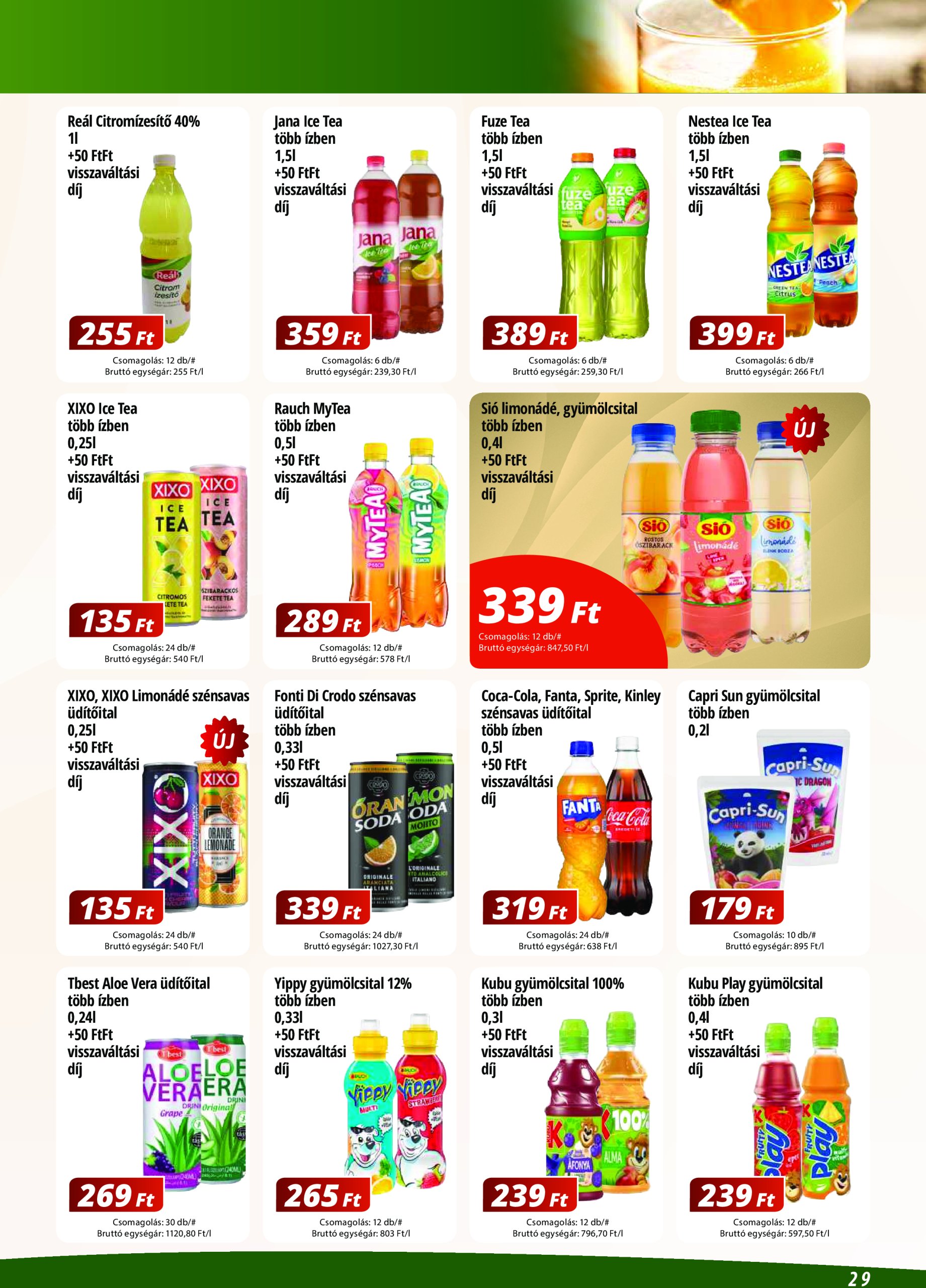 real - Reál - Nagyker Újság akciós újság, érvényes 06.02. - 06.29. - page: 29
