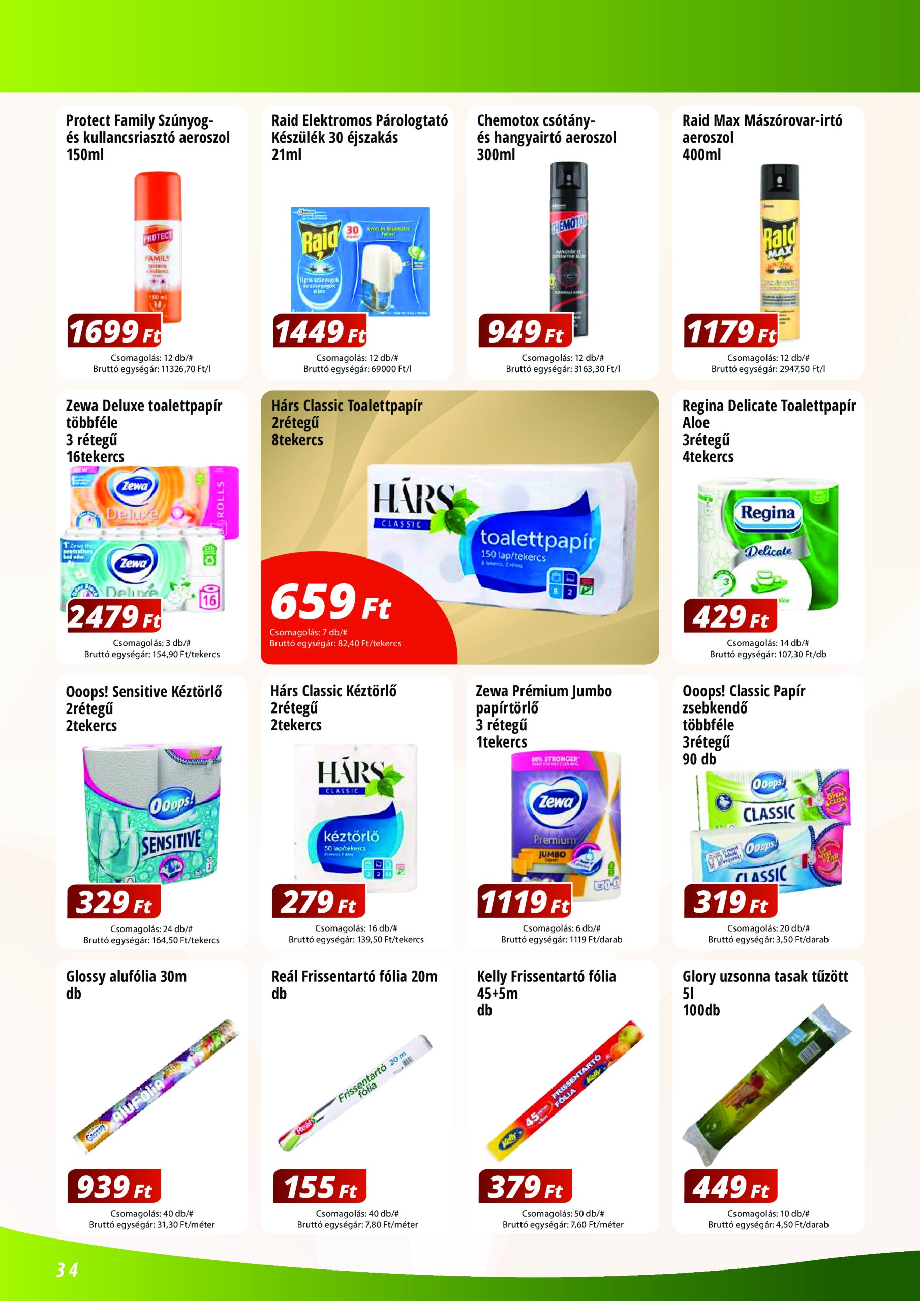 real - Reál - Nagyker Újság akciós újság, érvényes 06.02. - 06.29. - page: 34