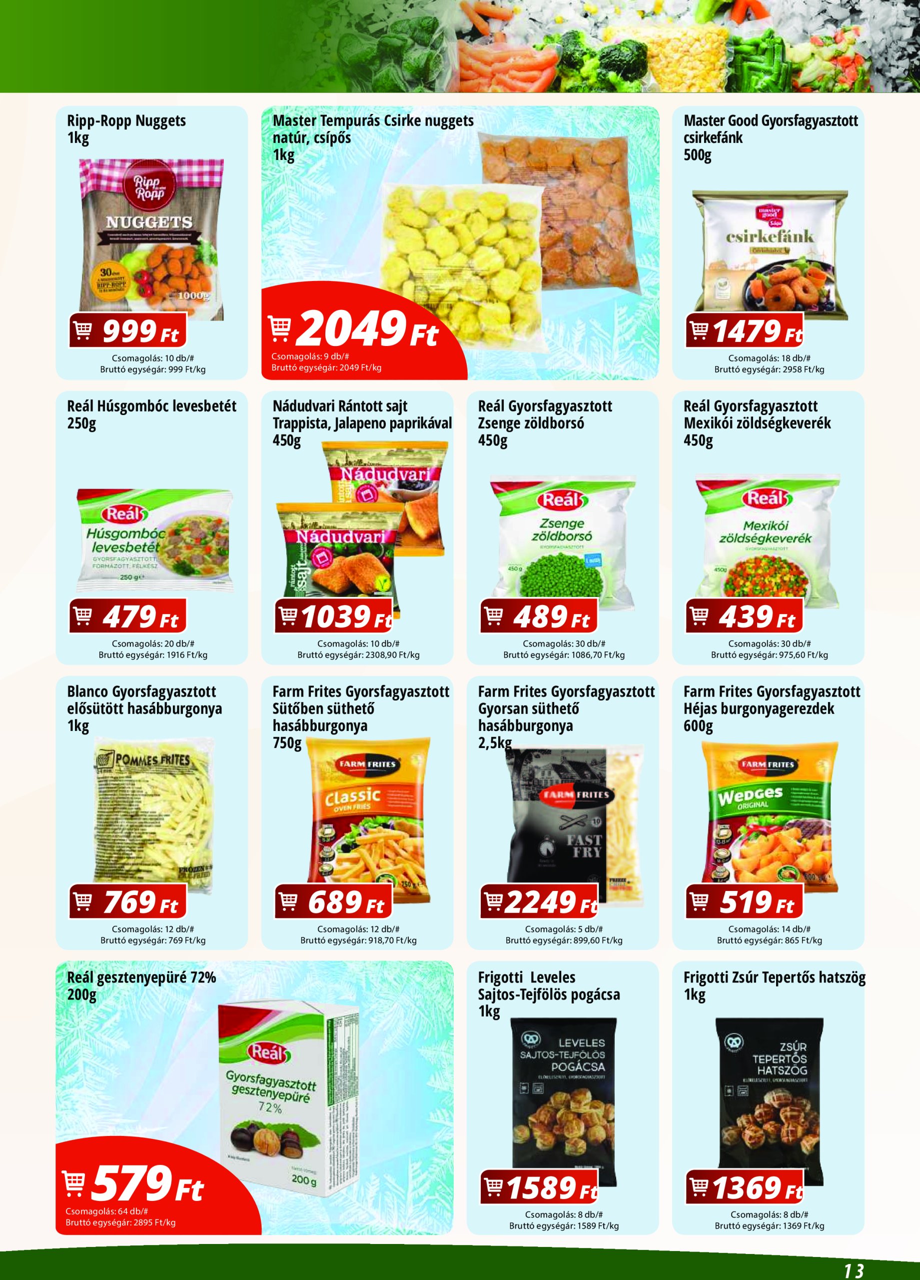 real - Reál - Nagyker Újság akciós újság, érvényes 06.02. - 06.29. - page: 13