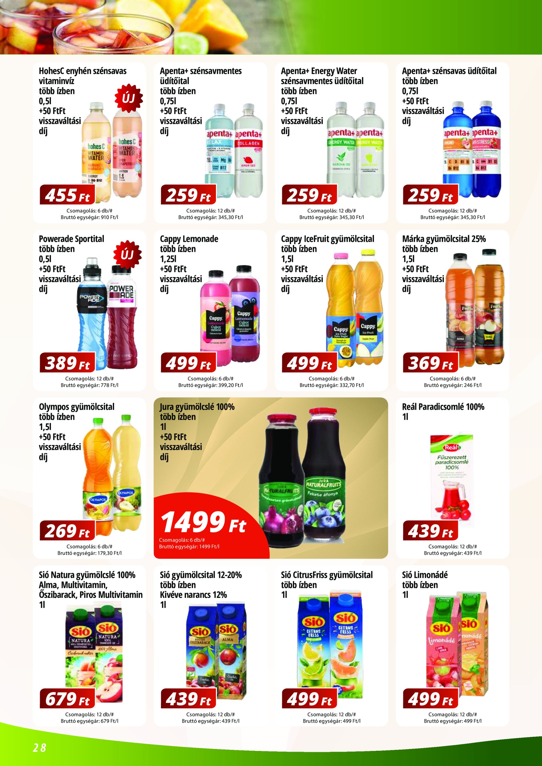 real - Reál - Nagyker Újság akciós újság, érvényes 06.02. - 06.29. - page: 28