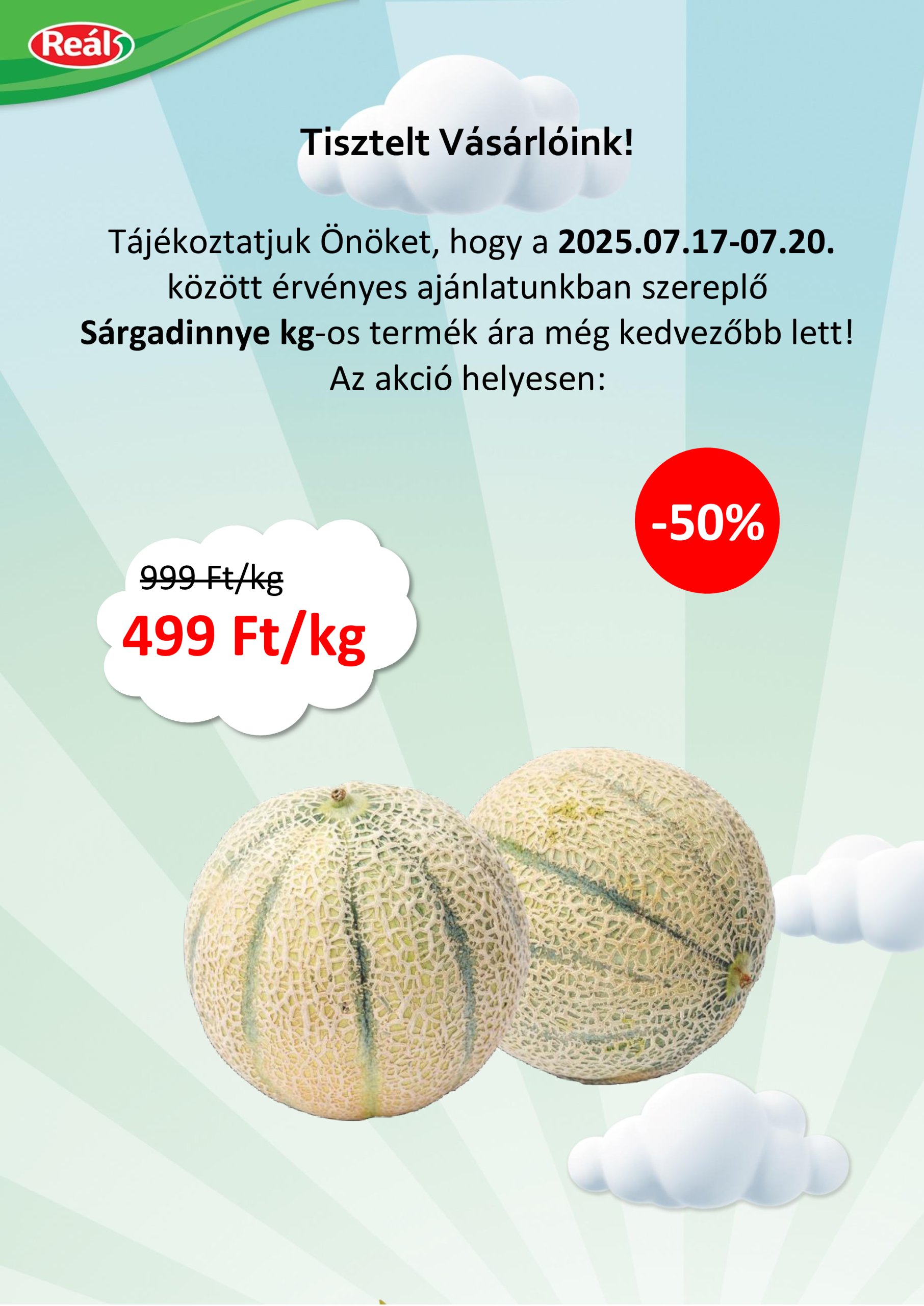 real - Reál - Pest akciós újság, érvényes 07.17. - 07.20. - page: 1