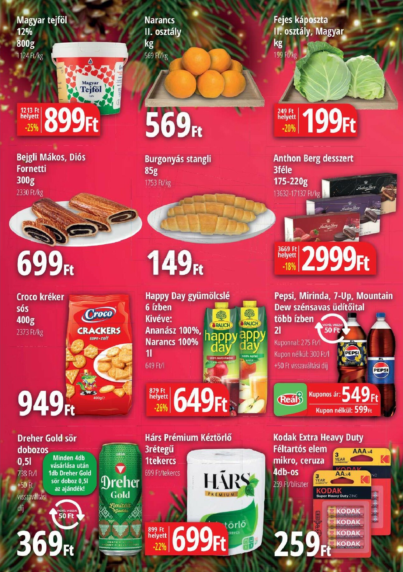 real - Reál - Pest megye akciós újság, érvényes 12.18. - 12.28. - page: 2