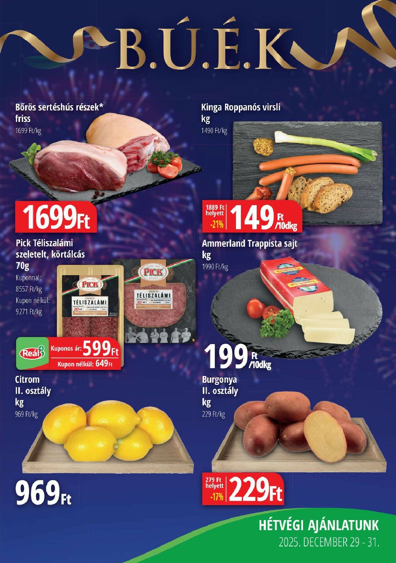 real - Reál - Pest megye akciós újság, érvényes 12.18. - 12.28. - page: 3