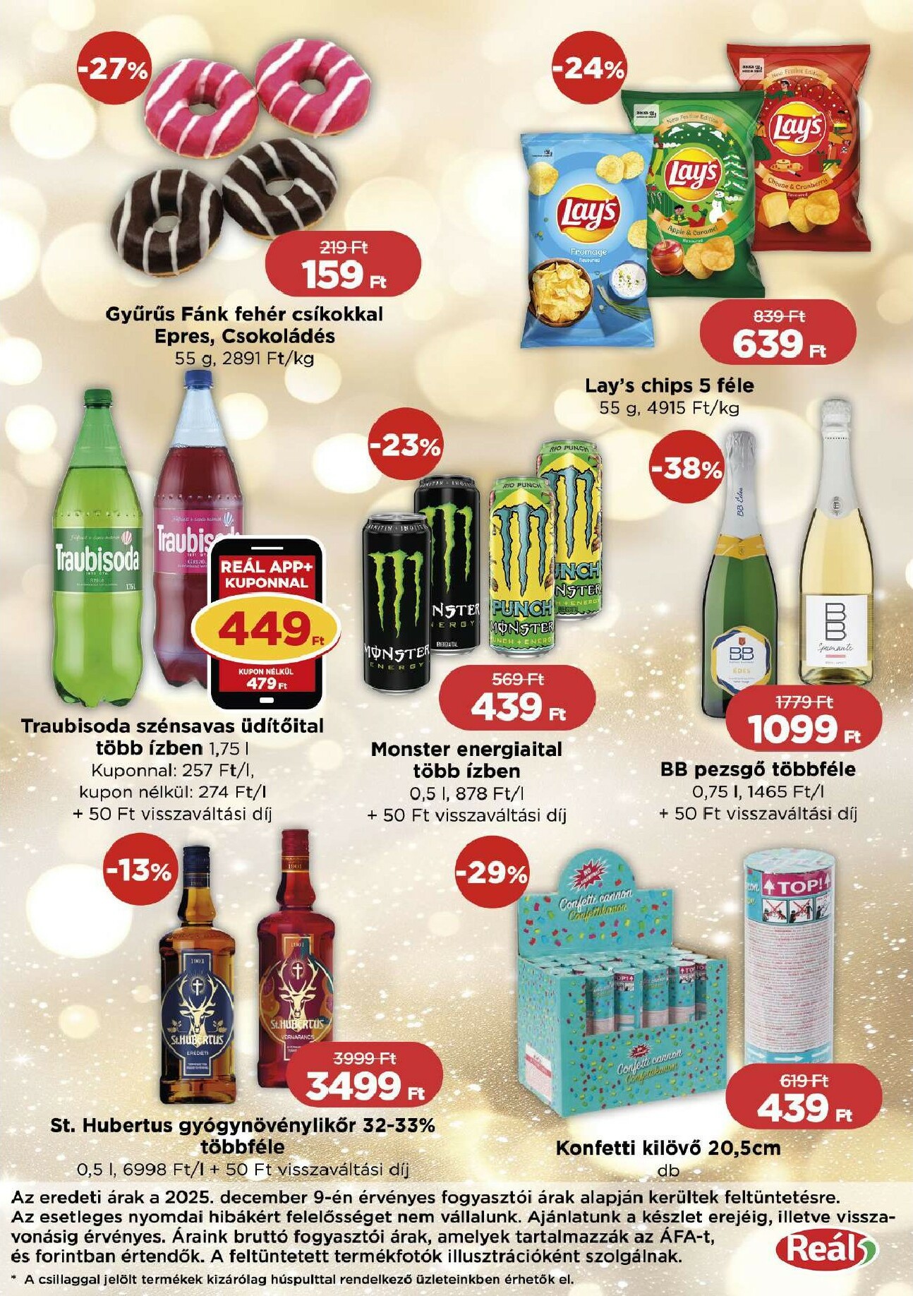 real - Reál - Kelet Magyarország akciós újság, érvényes 12.18. - 12.28. - page: 4