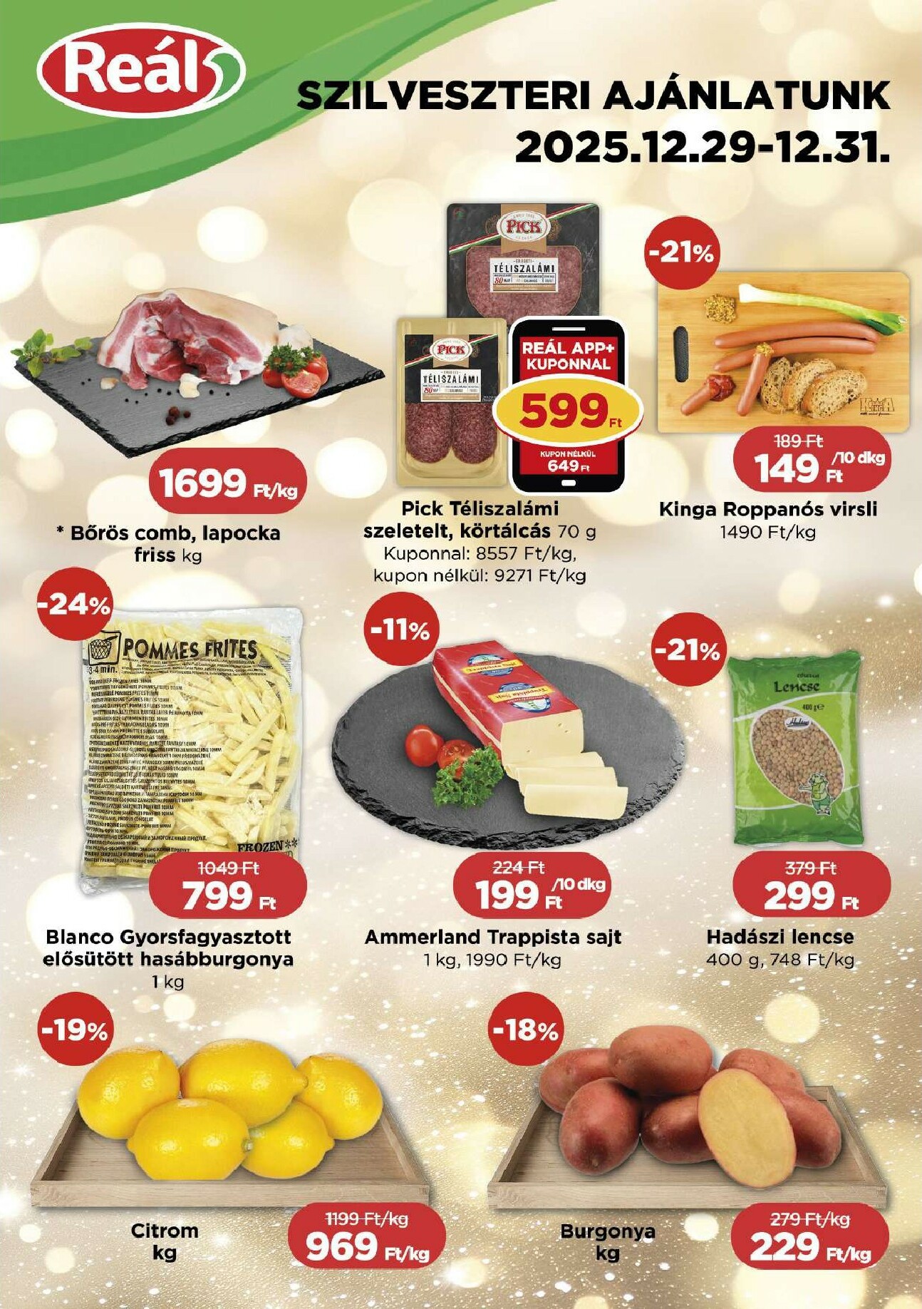 real - Reál - Kelet Magyarország akciós újság, érvényes 12.18. - 12.28. - page: 3