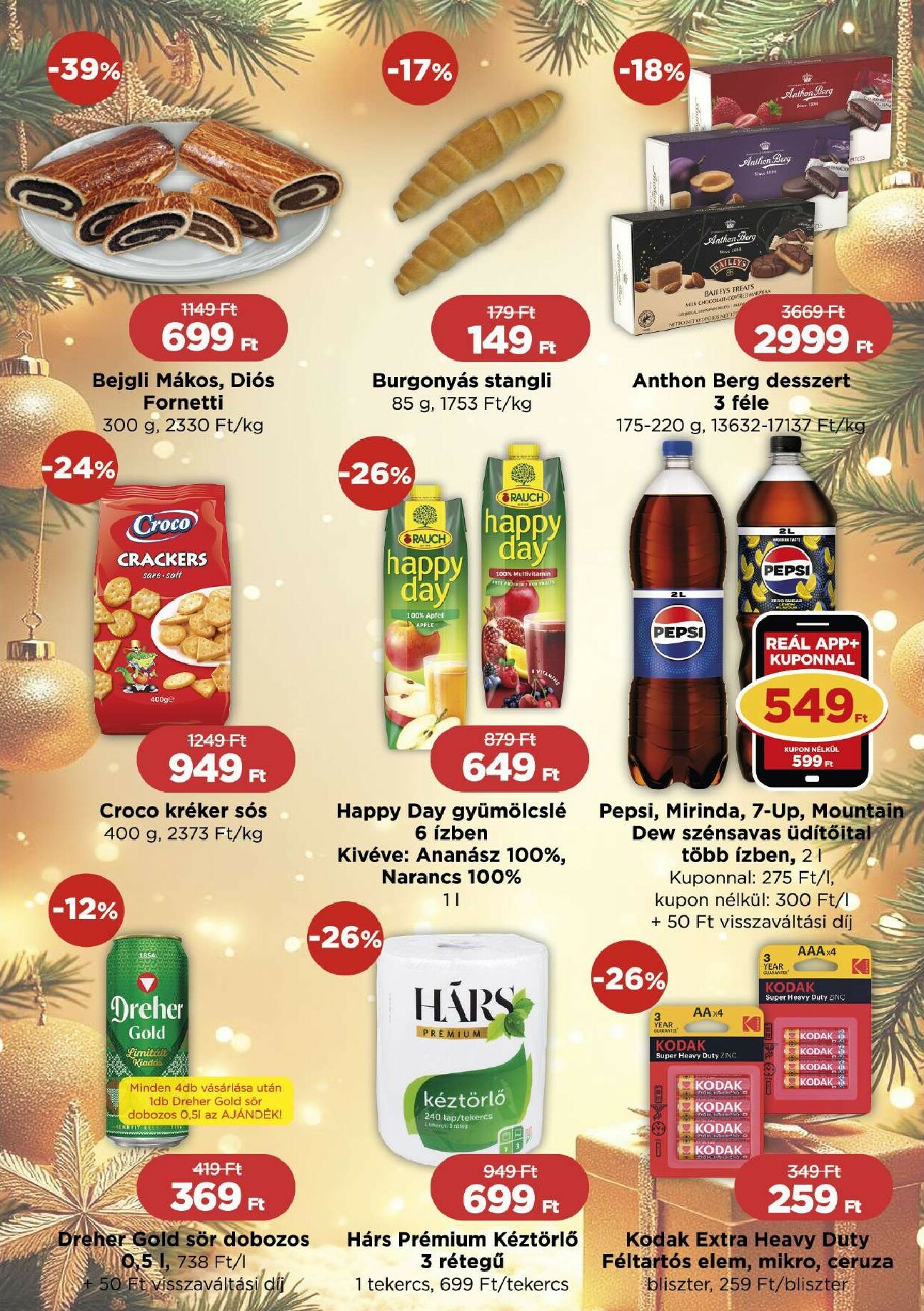 real - Reál - Kelet Magyarország akciós újság, érvényes 12.18. - 12.28. - page: 2