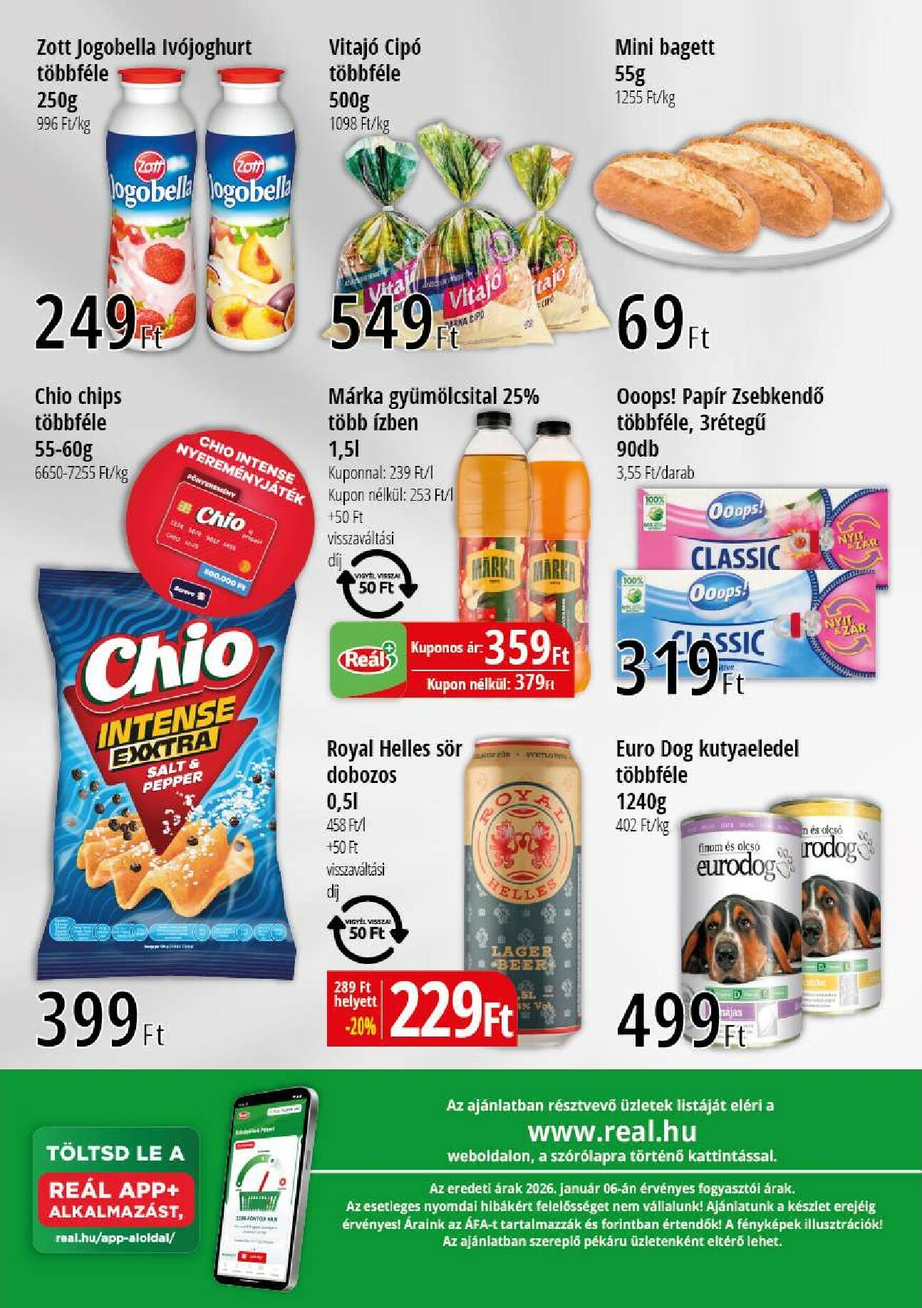 real - Reál - Kisalföld akciós újság, érvényes 01.15. - 01.18. - page: 2