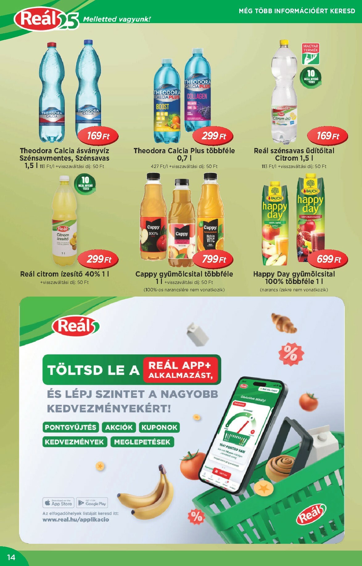 real - Reál - Országos Ajánlatok akciós újság, érvényes 2026.02.04. - 2026.02.15. - page: 14
