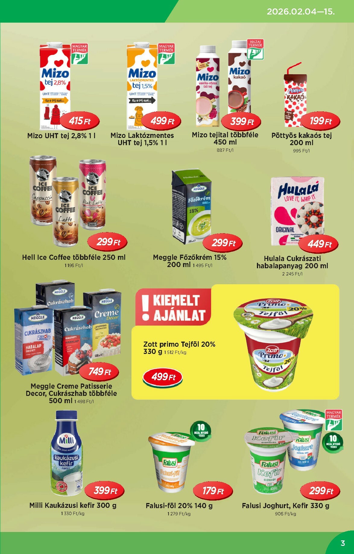 real - Reál - Országos Ajánlatok akciós újság, érvényes 2026.02.04. - 2026.02.15. - page: 3
