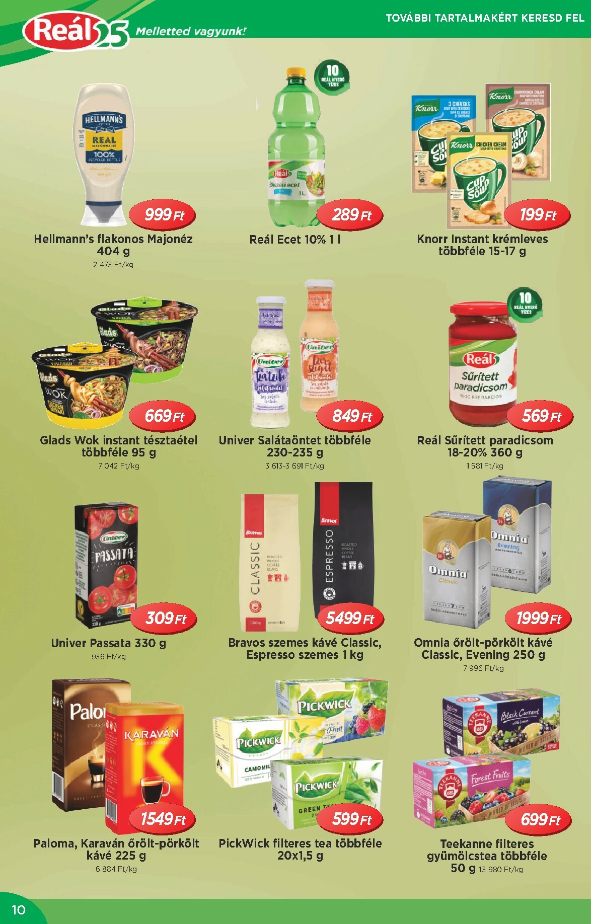real - Reál - Országos Ajánlatok akciós újság, érvényes 2026.02.04. - 2026.02.15. - page: 10