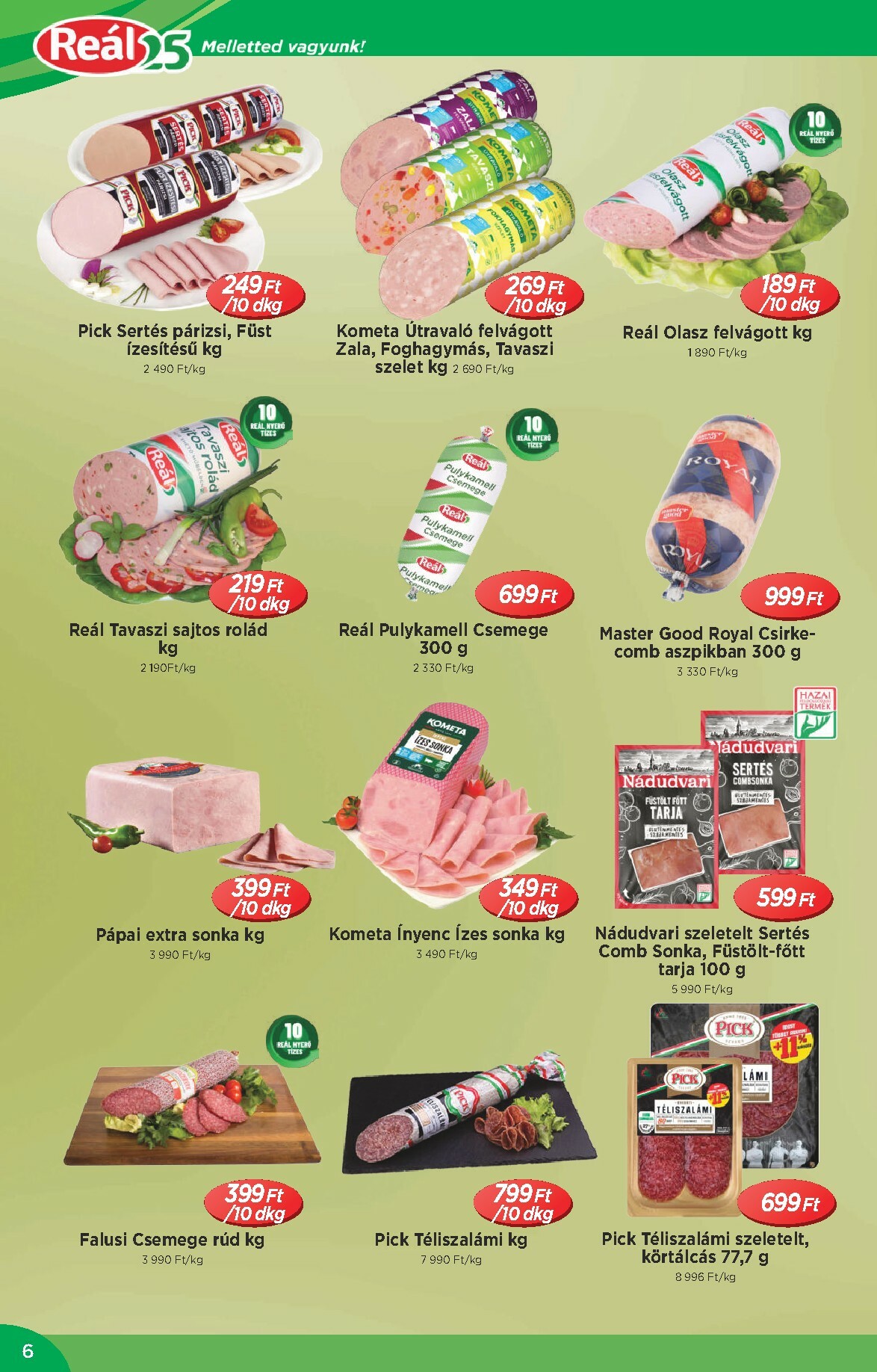 real - Reál - Országos Ajánlatok akciós újság, érvényes 2026.02.04. - 2026.02.15. - page: 6
