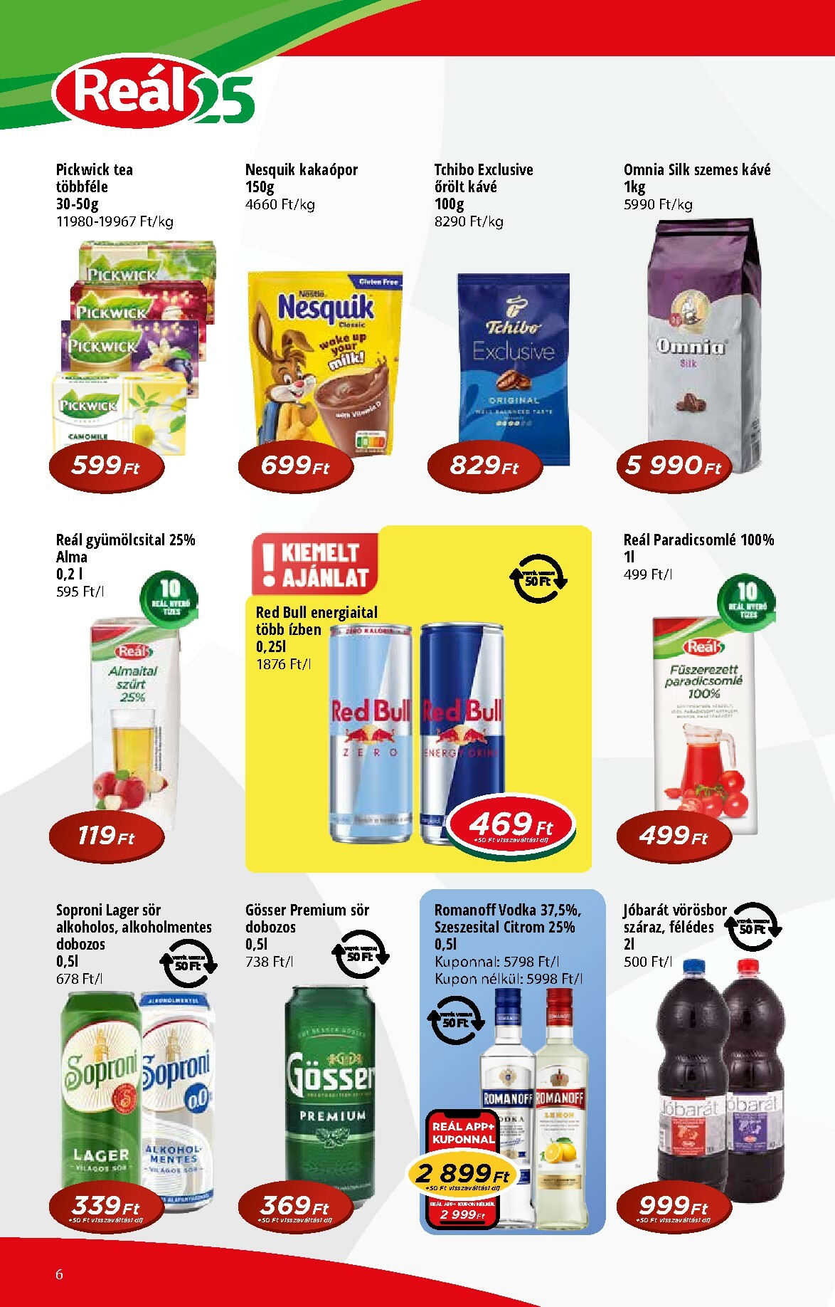 real - Reál - Pont Újság akciós újság, érvényes 2026.02.18. - 2026.03.01. - page: 6