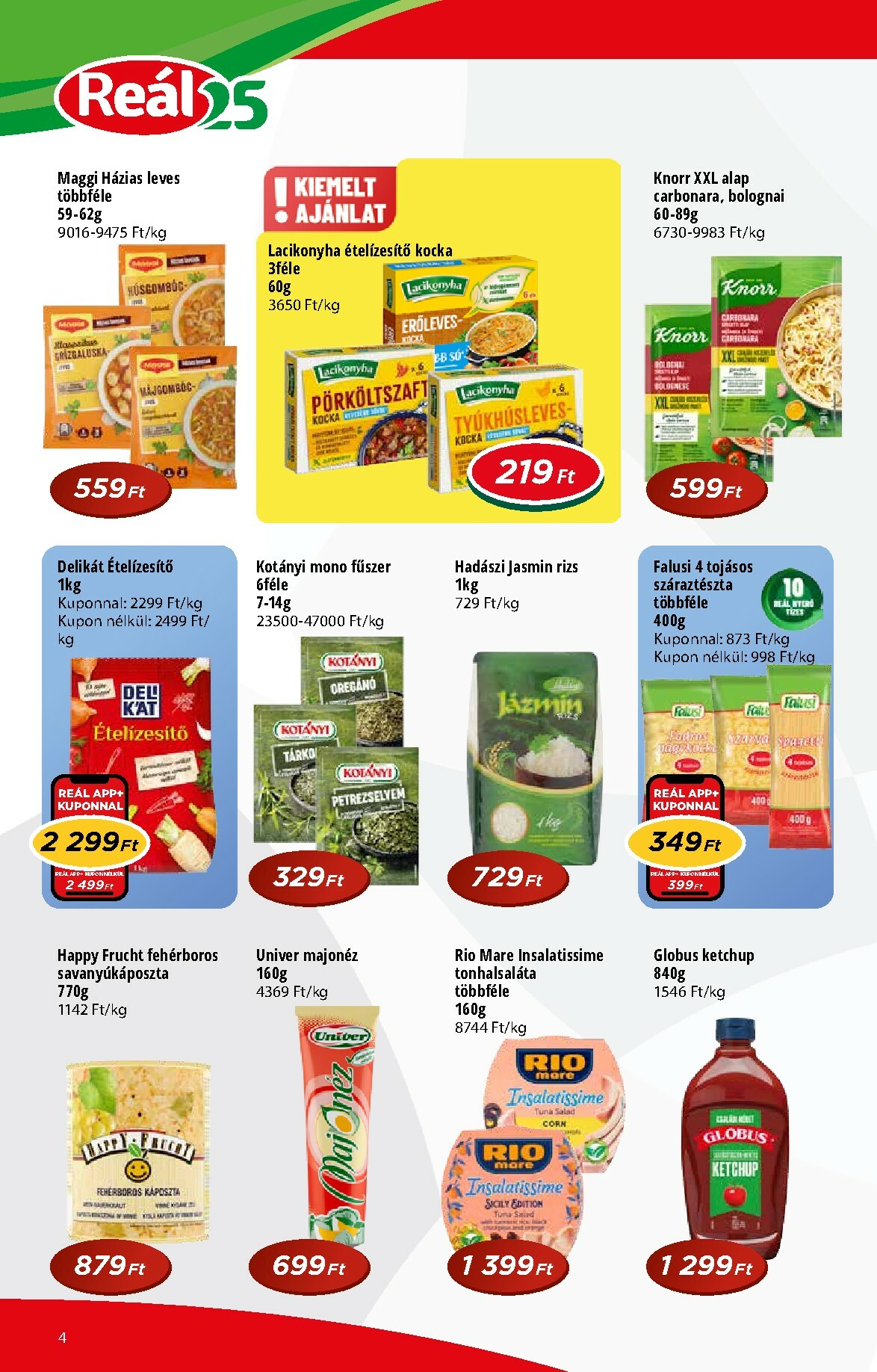 real - Reál - Pont Újság akciós újság, érvényes 2026.02.18. - 2026.03.01. - page: 4