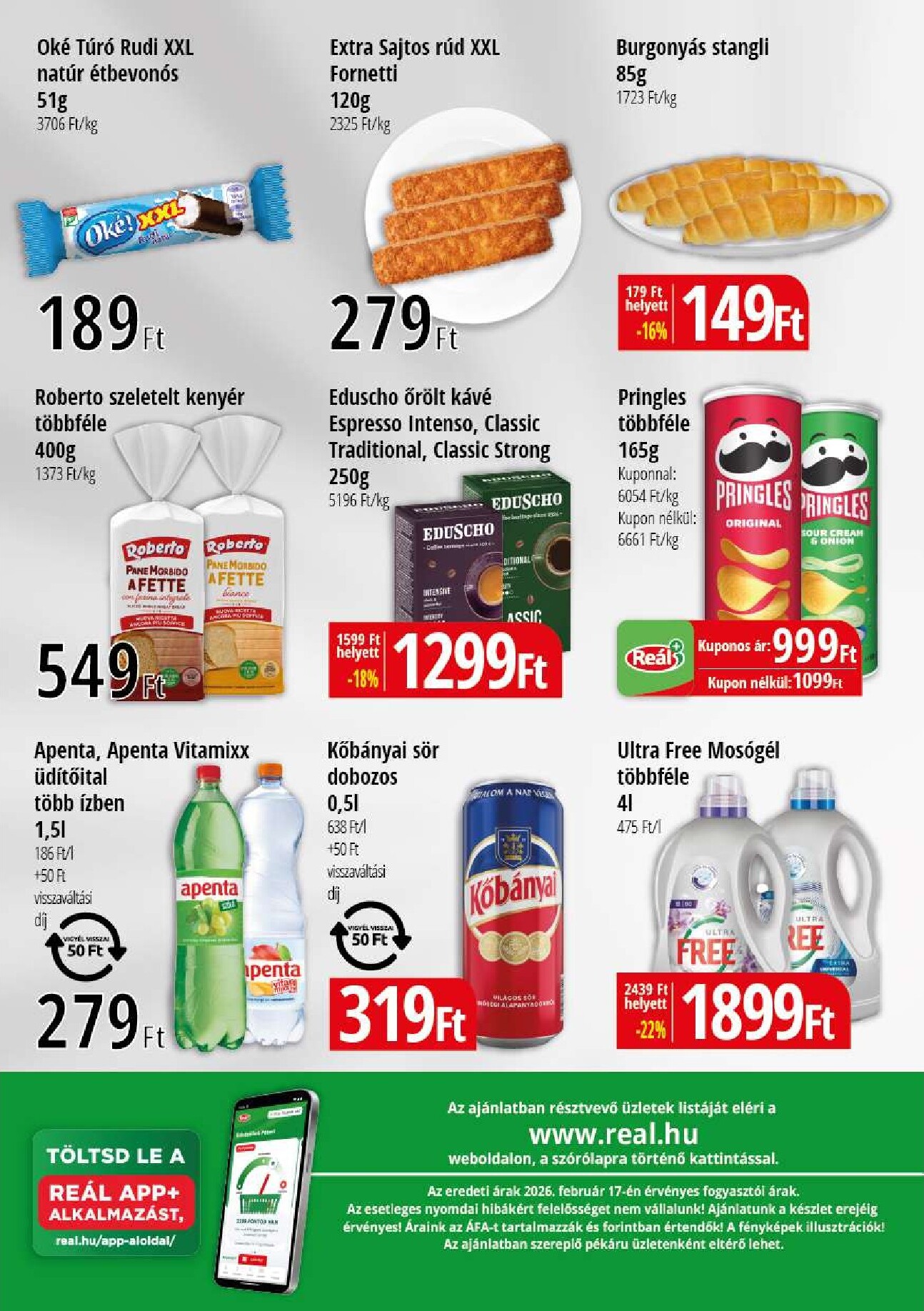 real - Reál - Kisalföld akciós újság, érvényes 2026.02.26. - 2026.03.01. - page: 2