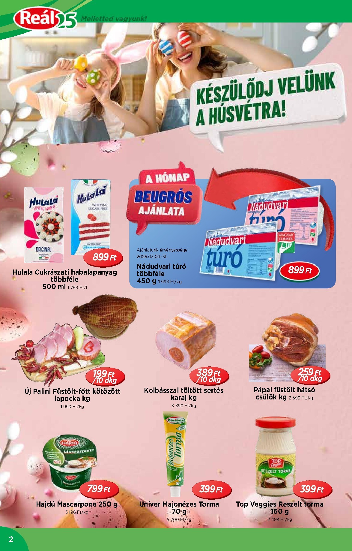 real - Reál - Országos Ajánlatok akciós újság, érvényes 2026.03.04. - 2026.03.15. - page: 2