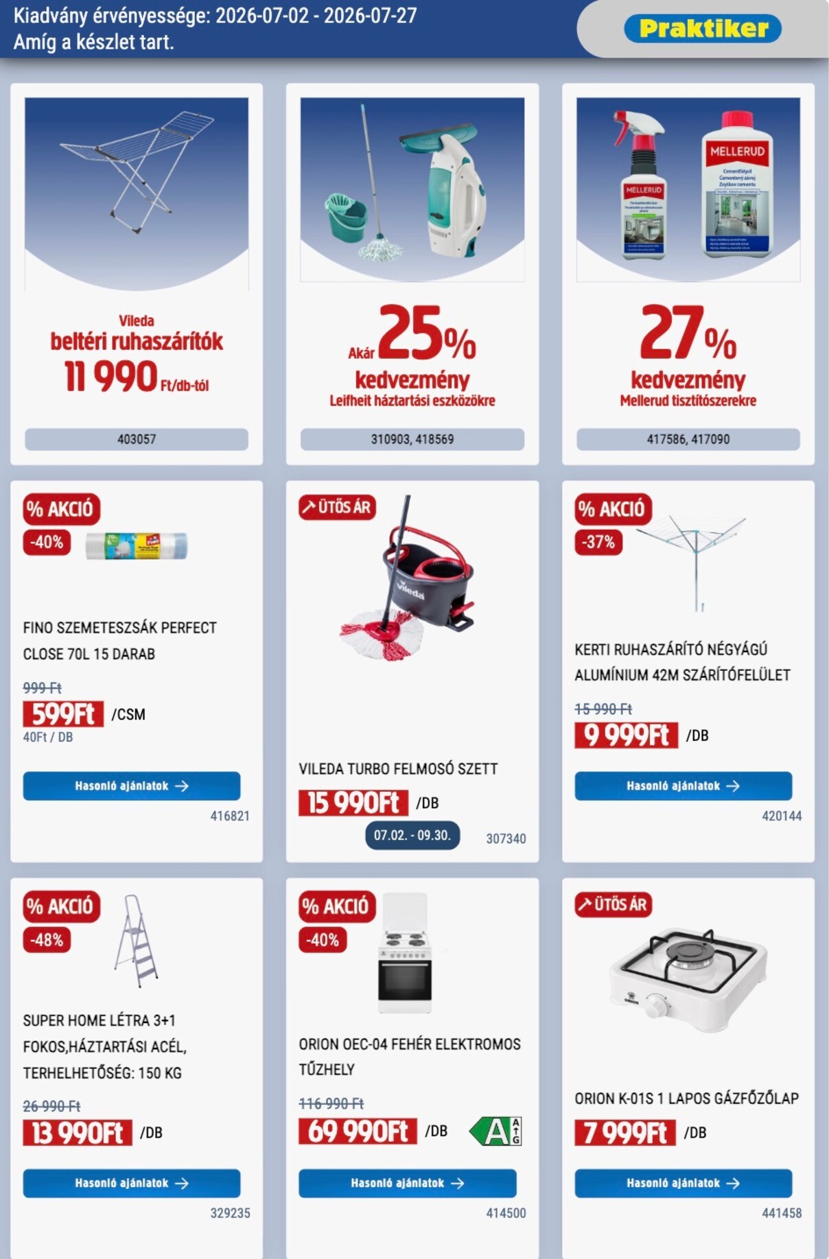 praktiker - Aktuális Praktiker szórólap érvényes csütörtöktől 2026.07.02.-től hétfőtől 2026.07.27.-ig - page: 35