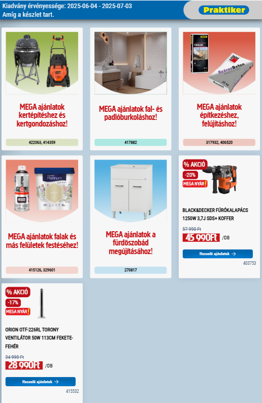 praktiker - Praktiker akciós újság, érvényes 06.04. - 07.03. - page: 2