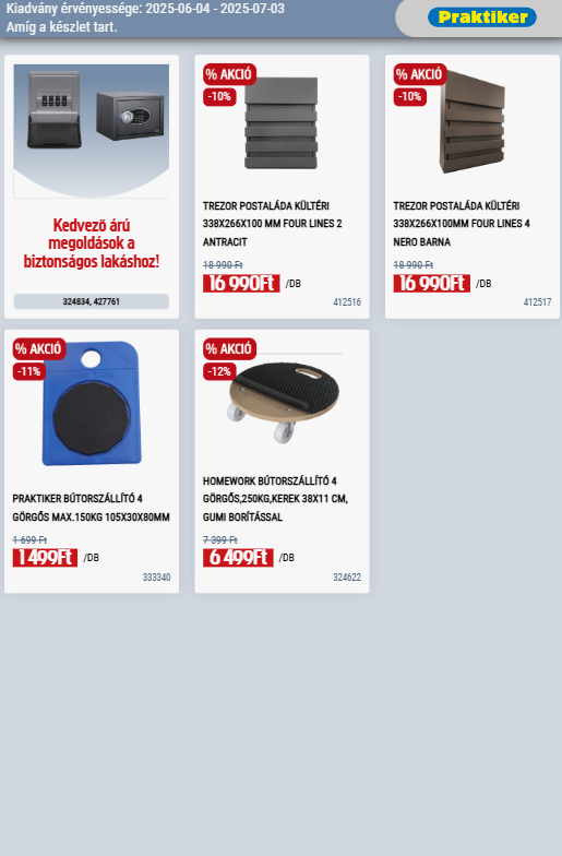praktiker - Praktiker akciós újság, érvényes 06.04. - 07.03. - page: 18