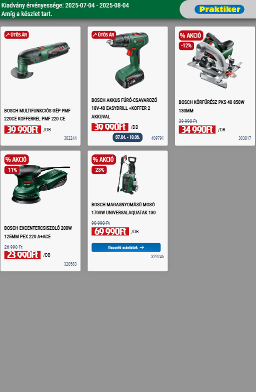 praktiker - Praktiker akciós újság, érvényes 07.04. - 08.04. - page: 8