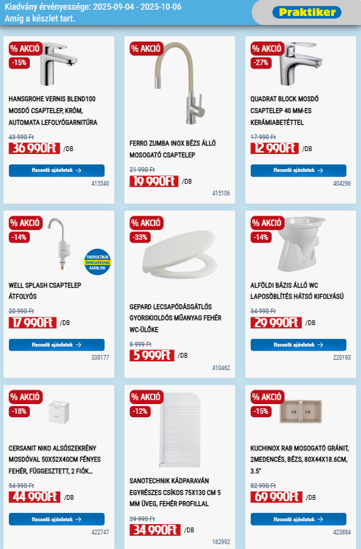 praktiker - Praktiker akciós újság, érvényes 09.04. - 10.06. - page: 3