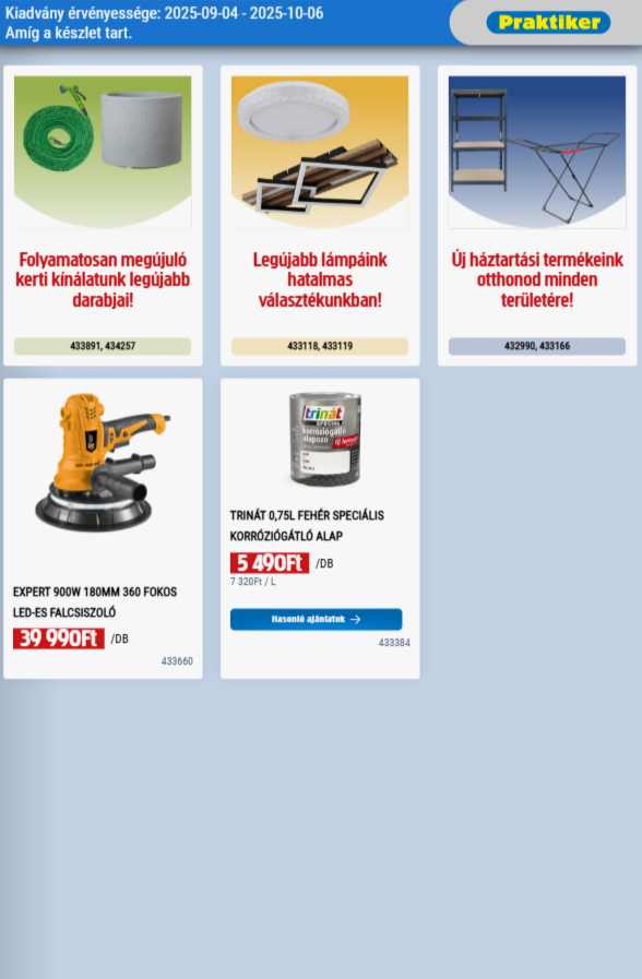 praktiker - Praktiker akciós újság, érvényes 09.04. - 10.06. - page: 17