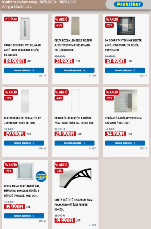 praktiker - Praktiker akciós újság, érvényes 09.04. - 10.06. - page: 13