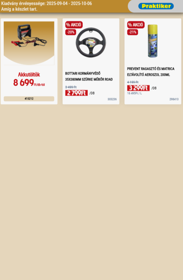 praktiker - Praktiker akciós újság, érvényes 09.04. - 10.06. - page: 19