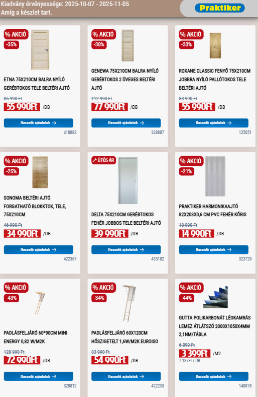 praktiker - Praktiker akciós újság, érvényes 10.07. - 11.05. - page: 13