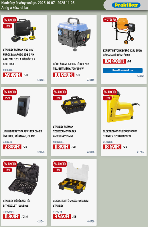 praktiker - Praktiker akciós újság, érvényes 10.07. - 11.05. - page: 12