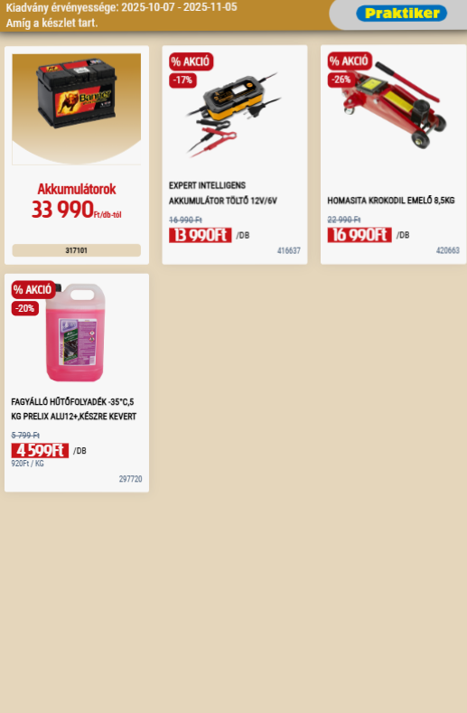 praktiker - Praktiker akciós újság, érvényes 10.07. - 11.05. - page: 19