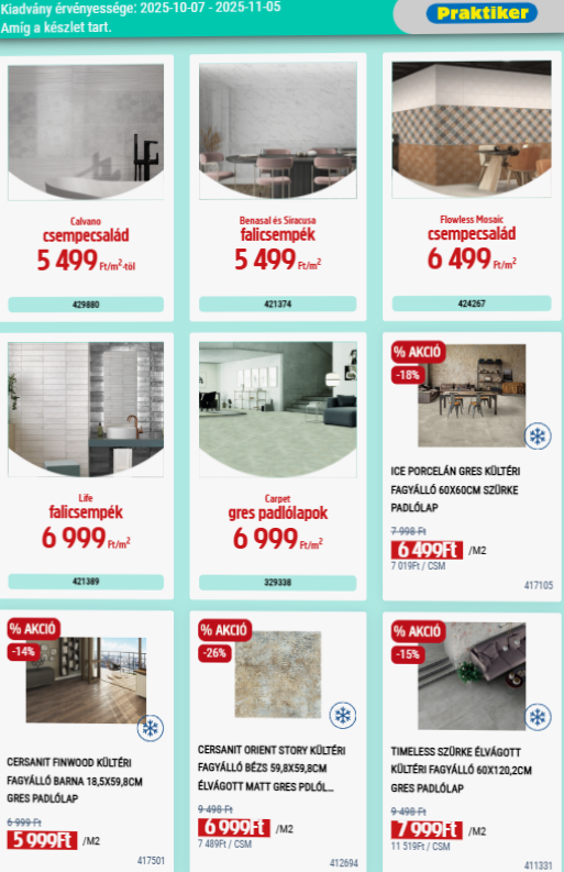 praktiker - Praktiker akciós újság, érvényes 10.07. - 11.05. - page: 3