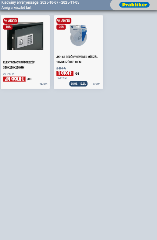 praktiker - Praktiker akciós újság, érvényes 10.07. - 11.05. - page: 18