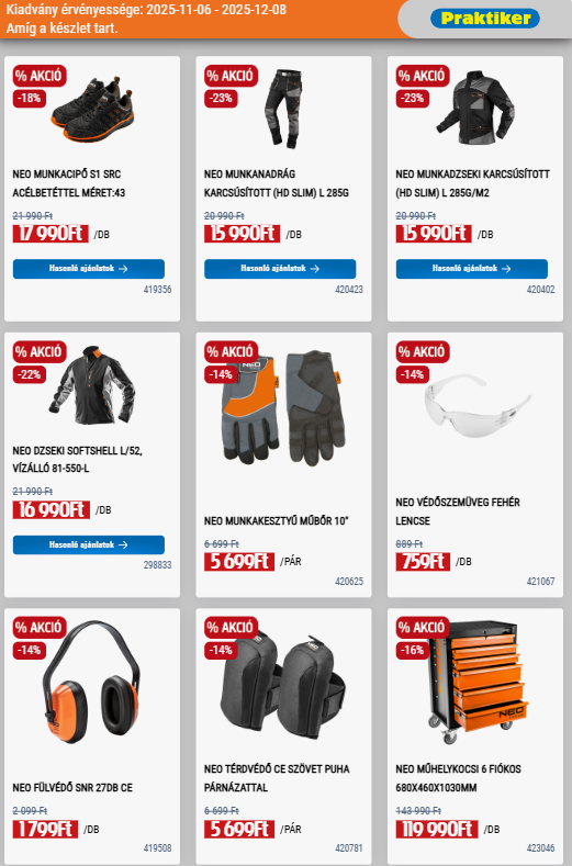 praktiker - Praktiker akciós újság, érvényes 11.06. - 12.08. - page: 13