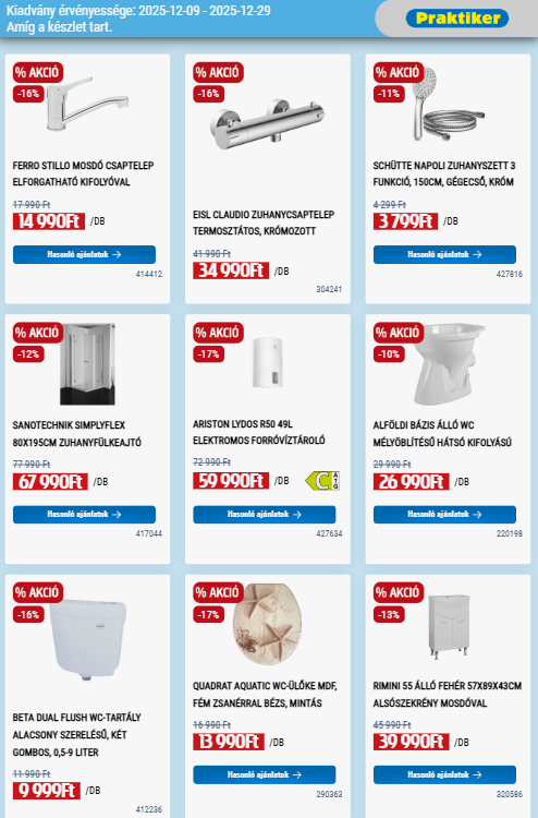 praktiker - Praktiker akciós újság, érvényes 12.09. - 12.29. - page: 4