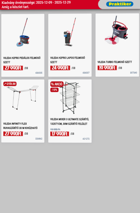 praktiker - Praktiker akciós újság, érvényes 12.09. - 12.29. - page: 6