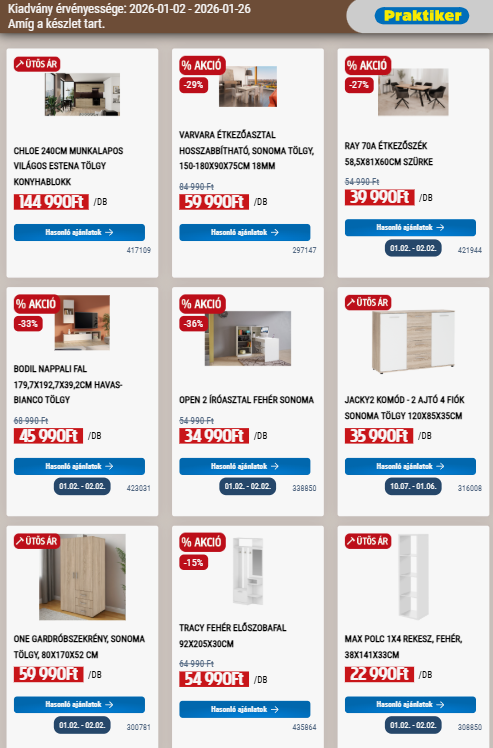 praktiker - Praktiker akciós újság, érvényes 01.02. - 01.26. - page: 7