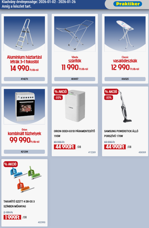 praktiker - Praktiker akciós újság, érvényes 01.02. - 01.26. - page: 4