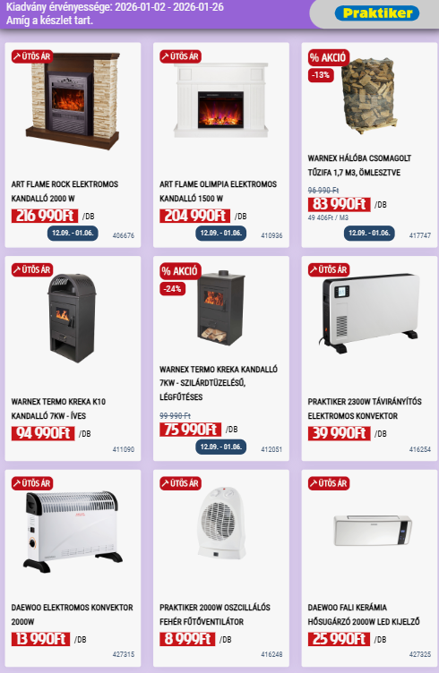 praktiker - Praktiker akciós újság, érvényes 01.02. - 01.26. - page: 2