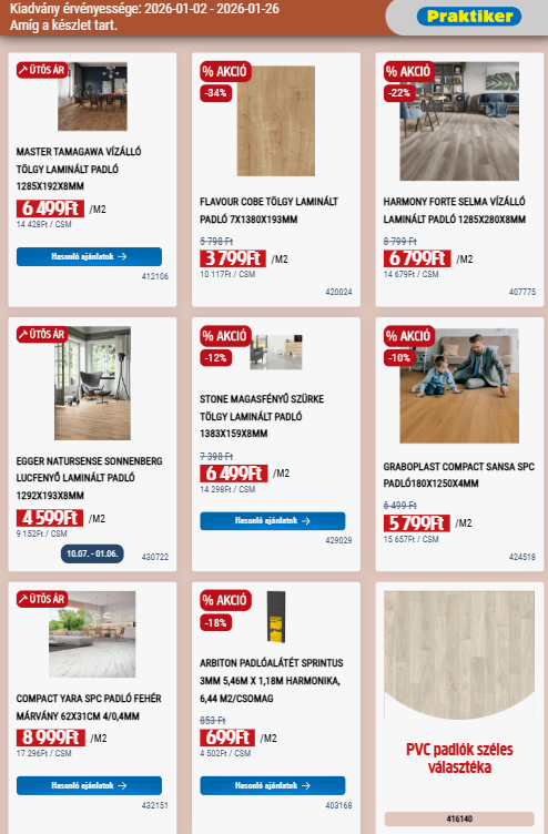praktiker - Praktiker akciós újság, érvényes 01.02. - 01.26. - page: 12