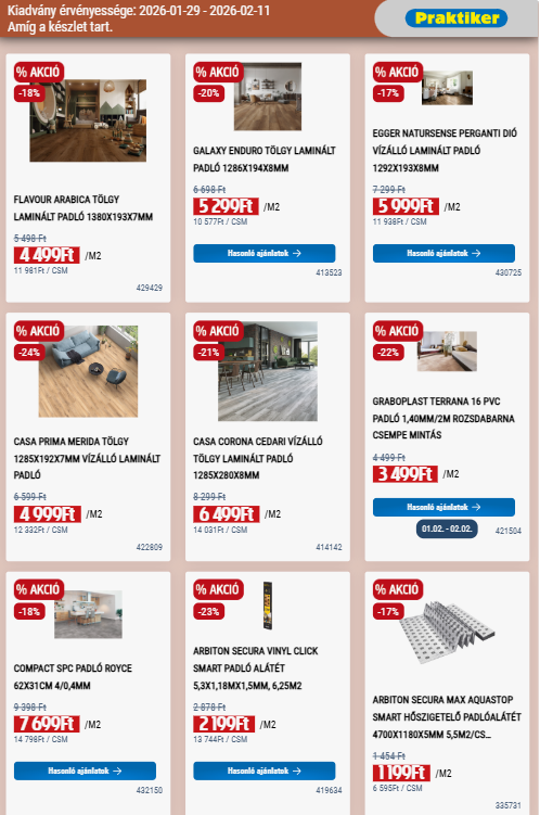 praktiker - Praktiker akciós újság, érvényes 2026.01.29. - 2026.02.11. - page: 9