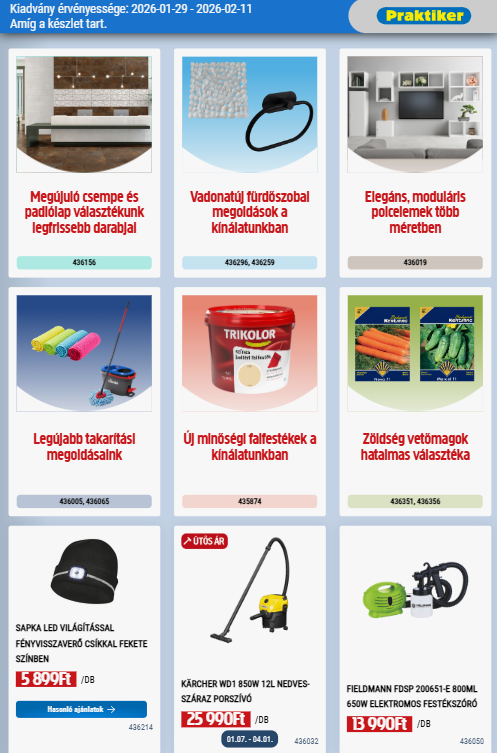 praktiker - Praktiker akciós újság, érvényes 2026.01.29. - 2026.02.11. - page: 13